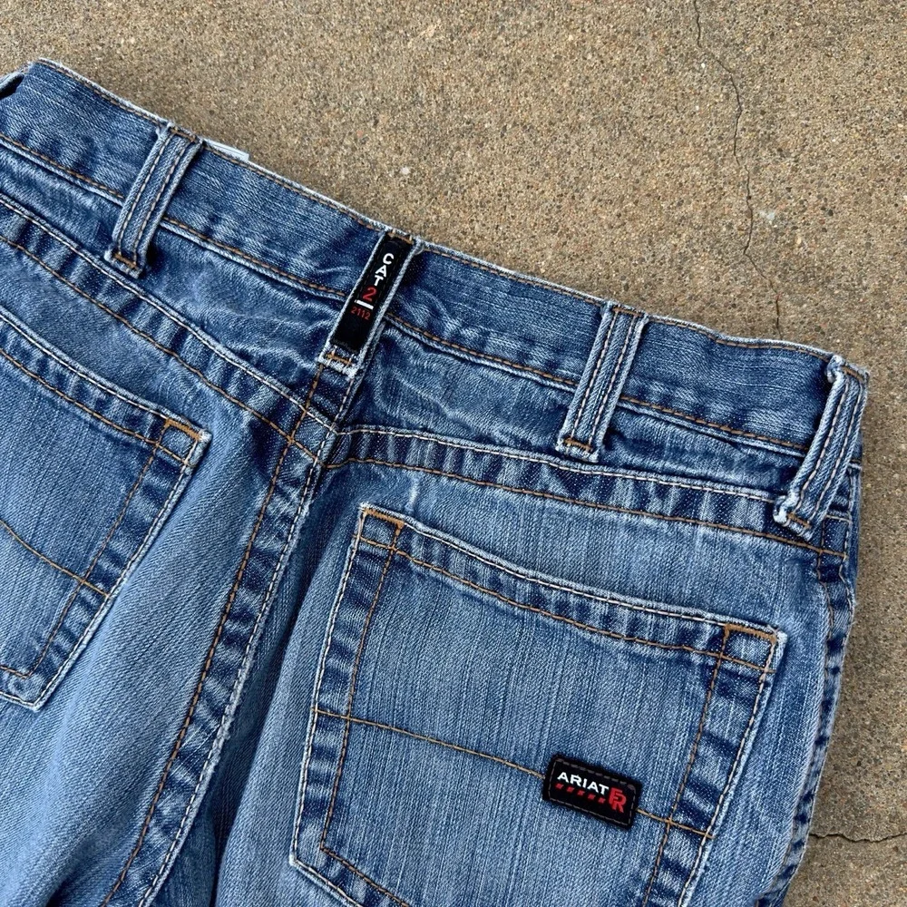 Ariat Work FR Men's Low Rise M4 Boot Cut Jeans 32x34 Flame Resistant HRC2 2112
